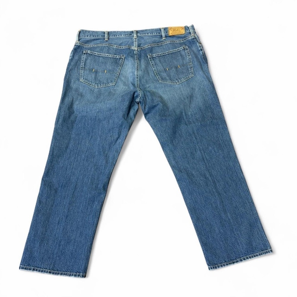 Polo Ralph Lauren Hampton Straight Leg Jeans Men's 44Bx30 Cotton Blue Denim